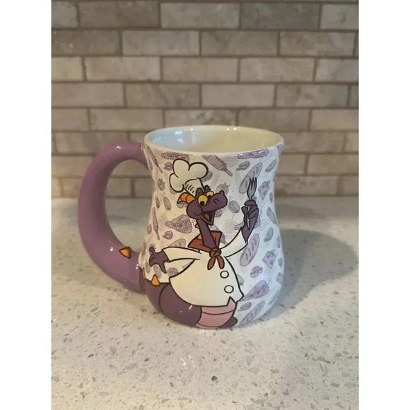 Disney Coffee Cup - 2017 Epcot Food & Wine Festival - Chef Figment - Picture 3 of 5